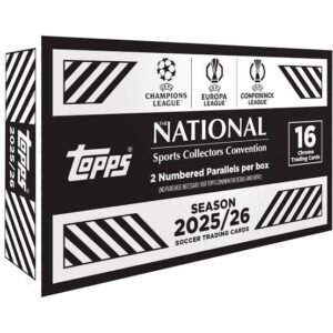 2026 Topps UEFA Soccer NSCC Collection Box National Exclusive